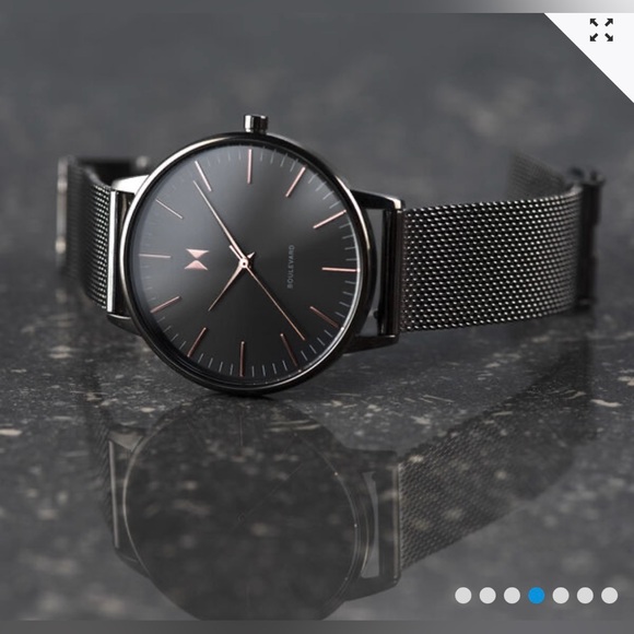 MVMT BOULEVARD LINCOLN GUNMETAL 38MM WATCH